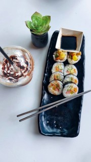 Gimbap or rice roll