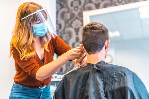 Opening of hairdressing salons after the coronavirus pandemic