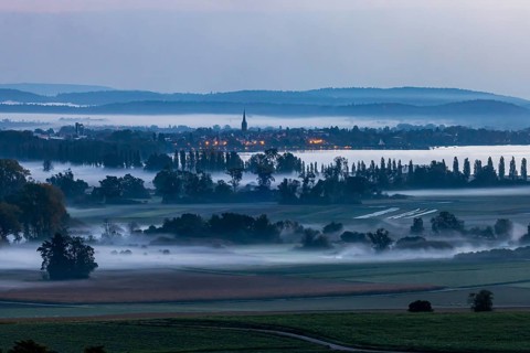 Morning atmosphere at Lake Constance