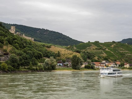 Excursion boat on the Danube