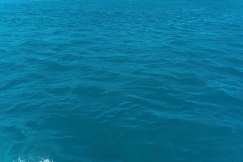 Turquoise water on Isla de Lobos