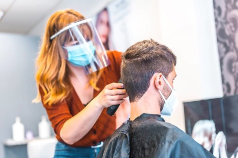 Opening of hairdressing salons after the coronavirus pandemic