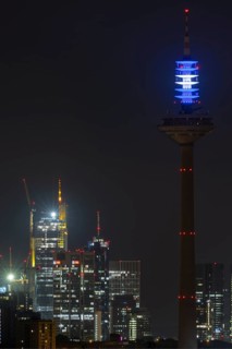 As a sign of solidarity with Israel