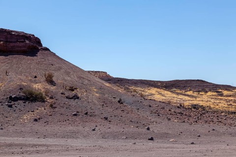 Landscape at the Burnt Mountain