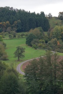 Autumn landscape near Gnadental