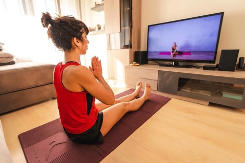 Yoga at home