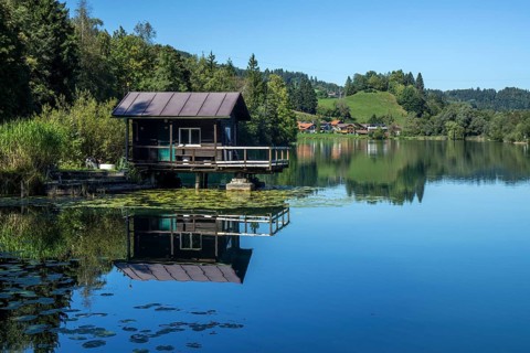 Hut at Lake Sonthofen
