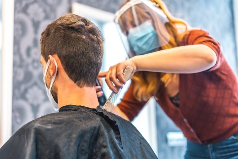 Opening of hairdressing salons after the coronavirus pandemic