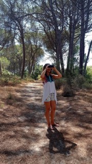 Visiting the beautiful natural park of Donana. Huelva