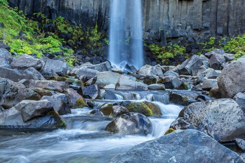 Svartifoss waterfall