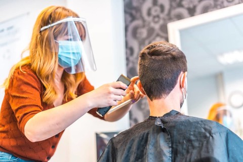 Opening of hairdressing salons after the coronavirus pandemic