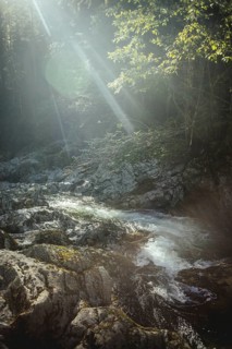 Mountain gorge