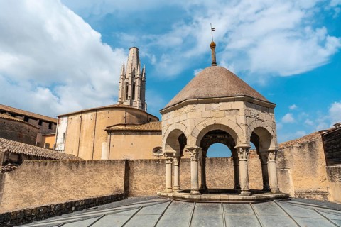 Girona medieval city