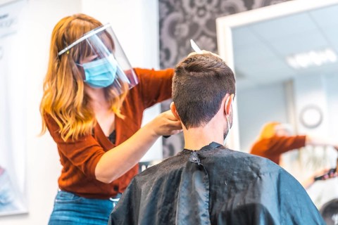 Opening of hairdressing salons after the coronavirus pandemic