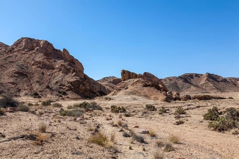 Landscape in the Namib-Naukluft National Park near Swakopmund