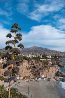 View of the coast from the Balcon de Europa