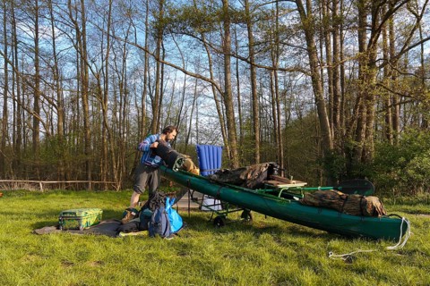 Kayak tour in Mecklenburg