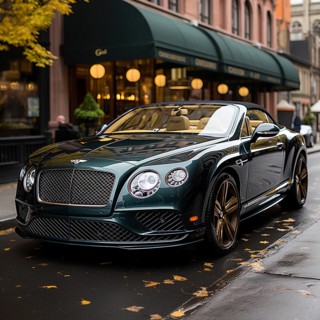 A modern Bentley Continental GT