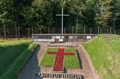 Memorial at the former Natzweiler-Struthof concentration camp