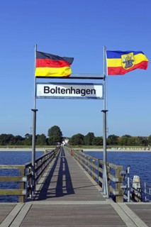 Pier of Boltenhagen