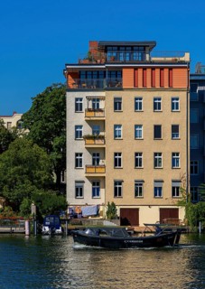Residential building on the waterfront