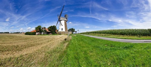 Windmill Eickhorst is part of the Westphalian Mill Road and is located in Hille