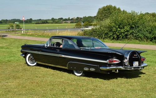 1958 Chevrolet Impala at classic car meeting
