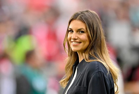 DAZN sports presenter Laura Wontorra