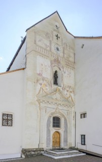 Entrance to the church