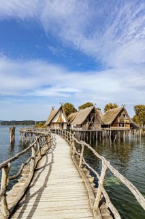 Lake Dwelling Museum Unteruhldingen on Lake Constance