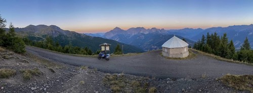 Mountain Chapel at Sunrise