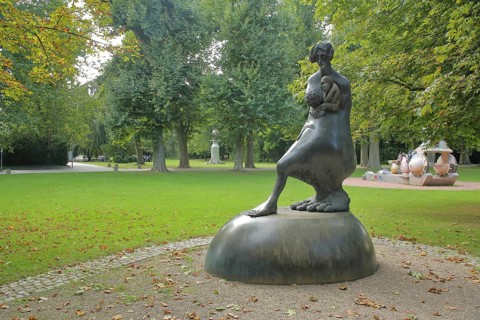 Sculpture Amme Amadeus by Juergen Goertz 1989