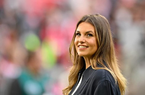 DAZN sports presenter Laura Wontorra