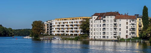 Residential building on the waterfront