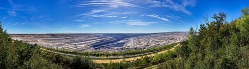 Hambach open-cast mine near Elsdorf