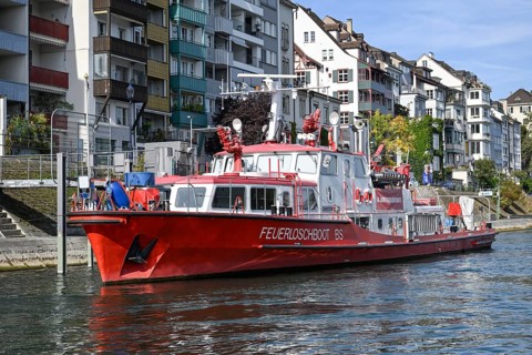 Fireboat Basel City
