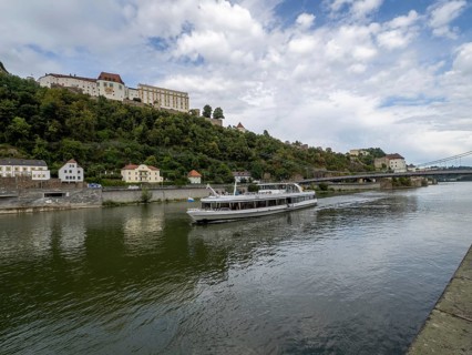 Excursion boat on the Danube
