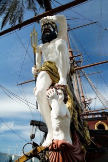 Neptune statue