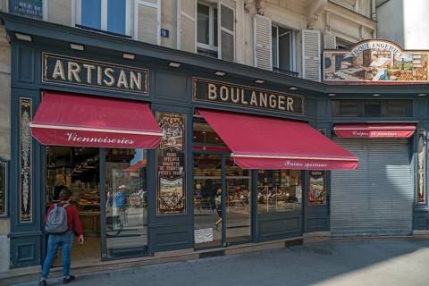 Traditional bakery for bread and pastry specialities