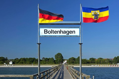 Pier of Boltenhagen