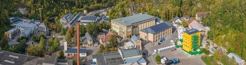 Neckartal Industrial Park Rottweil. Formerly a powder factory