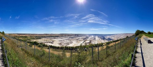 Hambach opencast lignite mine near Elsdorf
