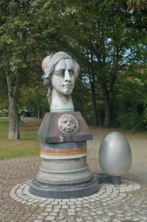 Sculpture Archivia by Juergen Goertz 1992