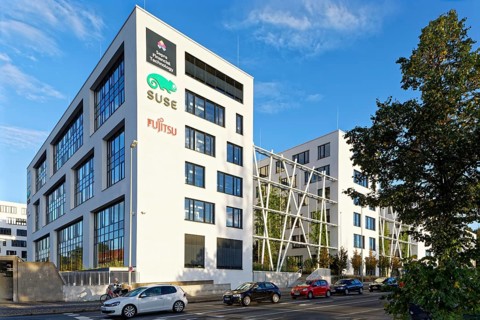 Modern office building