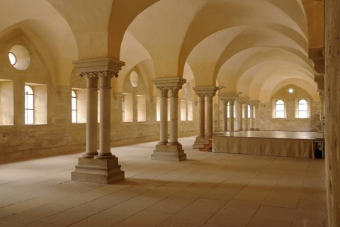 Lay refectory of the former Cistercian abbey