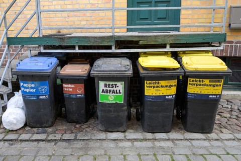 Rubbish bins