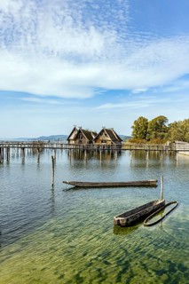 Lake Dwelling Museum Unteruhldingen on Lake Constance