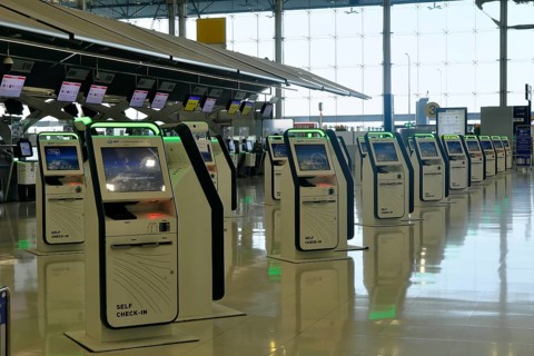 Self Check in Terminals Departure Hall