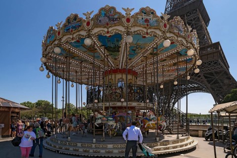 Nostalgic children's carousel