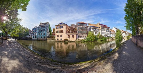 Quai de la Petite France in Strasbourg